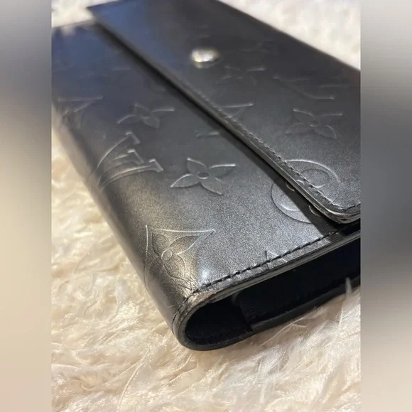 Louis Vuitton Porte Monnaie Matt Vernis Long Wallet~ TH0073 - Picture 6 of 15